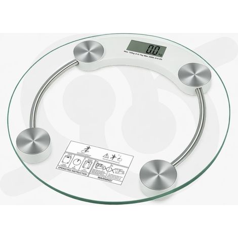 Bilancia Elettronica Pesapersone con Accensione Automatica e Spegnimento a Risparmio Energetico