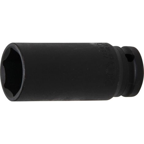 Llaves de vaso impacto hexagonal, largo entrada 12,5 mm (1/2") 24 mm (1/4)