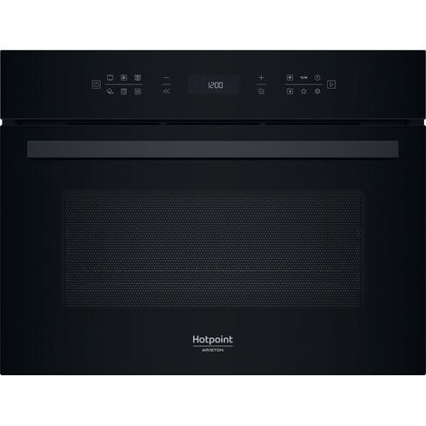 Hotpoint Ariston Microonde da incasso HACW7O7HTSBUK. Posizionamento dell'apparecchio: Da incasso, Tipo di prodotto: Microonde con grill, Capacità interna: 53 L, Potenza Microonde: 950 W, Display in... (1/5)