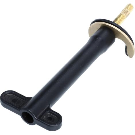 Kit de montage pour robinet en métal cuivre avec surface lisse pour lavabo de salle de bain, facile à utiliser (1/5)