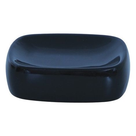 Jabonera Cerámica CLASSIC Negro MSV
