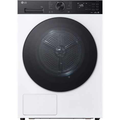 LG RNX5009TKB Asciugatrice Intelligente AI Dry 9 kg Classe B Bianco/Nero