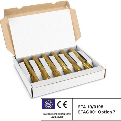 Capsule di ancoraggio chimico IsolBau M20, 6 pezzi. (1/5)