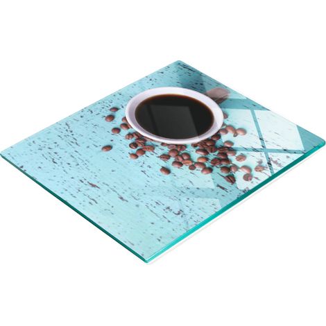 Tablero decorativo multifuncional de vidrio templado, color caf茅 y negro, 60x52 cm.