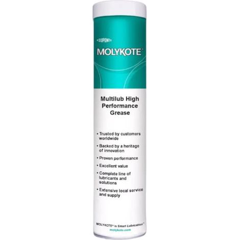 Graisse au lithium Molykote Multilub 400 g, emballage multi-usages haute performance