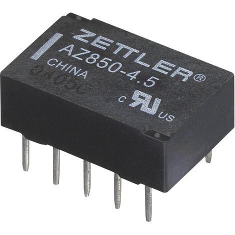 Zettler Electronics AZ850-24 Relais pour circuits imprimés 24 V/DC 1 A 2 inverseurs (RT) 1 pc(s) (1/2)