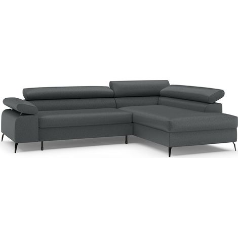 Sofá rinconero Margate 113, Derecha, Función de descanso, Almacenaje, 270x205x75cm, 0 (1/5)
