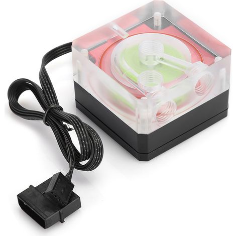 Pompe de refroidissement d'eau silencieuse PU-SZM4, ultra-mince, à régulation de vitesse PWM, 3,5 m, débit de 550 l/h. (1/5)