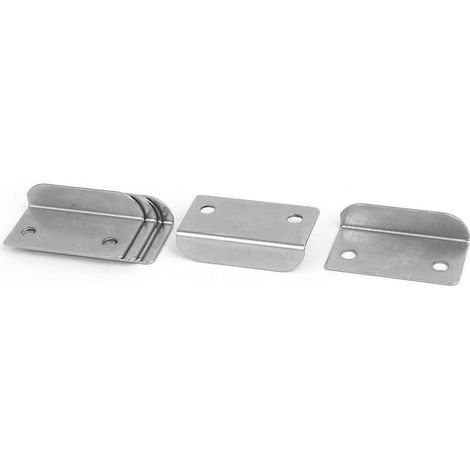 Kabinett Schubladensperre Schließplatten Gelenkbefestigung Silber Ton 39mm Länge 6st (e6345d374f6... (1/2)