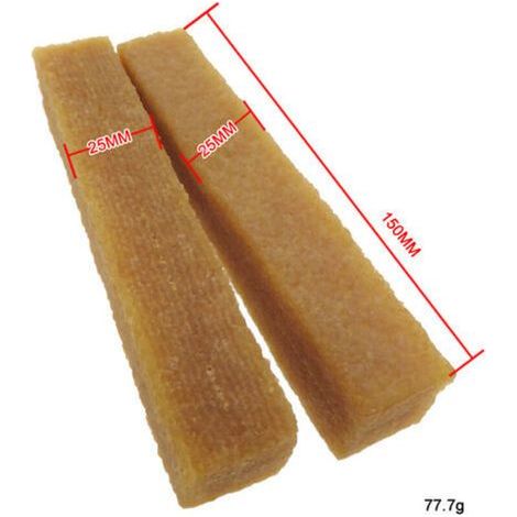 Schleifstab 150 x 25 x 25 mm – Naturkautschuk zur Reinigung von Schleifbändern und -scheiben – Wirksam auf feuchtem Holz (1/5)