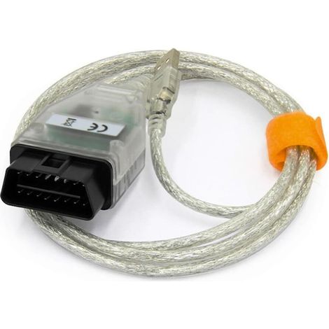 Câble de diagnostic OBD2 INPA K+CAN pour BMW, BGHYHYHI, 12V, 1998-2008, avec CD de pilotes (1/5)
