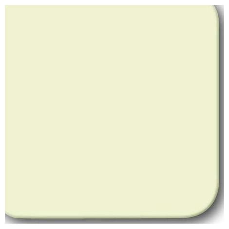 BUSCH-JAEGER 2506O-212 PLAQUE DE RECOUVREMENT, BOUTON-POUSSOIR MANETTE 42 V, BLANC CRME, DURO 2000 SI