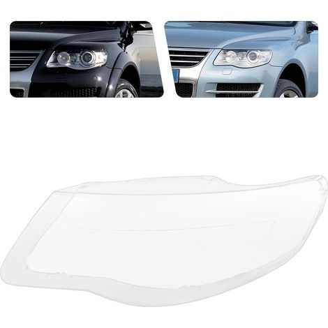 Links Klar Scheinwerferglas Scheinwerferabdeckung für 2007-2010 VW Touareg DHL (1/5)