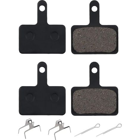Plaquette de Frein VTT, Bicyclette Patins Semi-Métalliques, Trottinette Détachées de Vélo Velo Electrique (1/2)