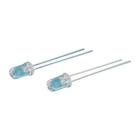 Packung mit 25 Stück Led 3 mm Kristall blau Electro Dh 12.675/3/AZ/C/2K 8430552110650