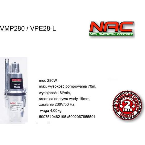 POMPE À MEMBRANE NAC 280 W VPE28-L (1/3)