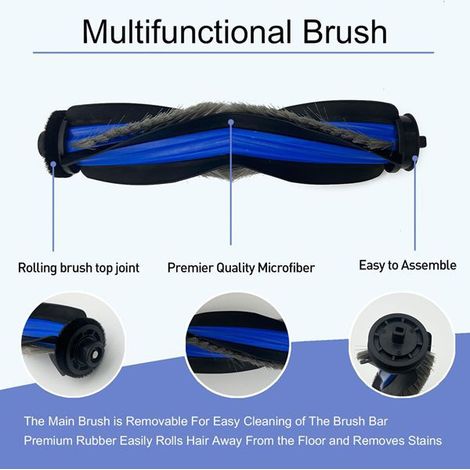 set of colors: see photo. Material: plastic. Compatible with the COVACS DEEBOT N30 omnidirectional scanner. (1/5)
