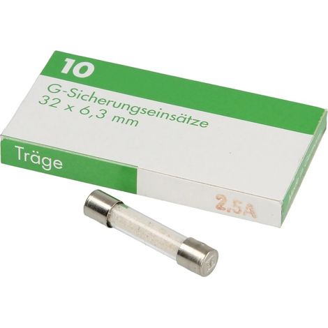 Fusible à action retardée 2,5A 250V