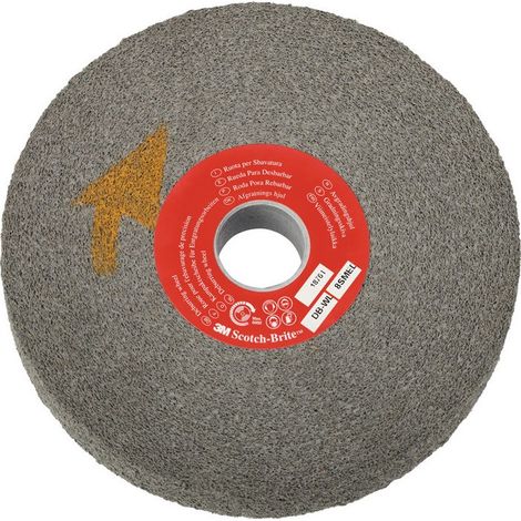 Disco sbavatore da banco DB-WL Ø152xB25,4x25,4mm 9 vello in fibra superfine 3M
