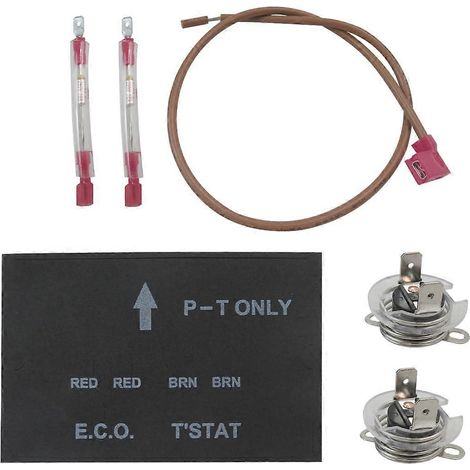 Kit thermostat pour chauffe-eau de camping-car avec disjoncteur thermique et fonction ECO pour les modèles de chauffe-eau à gaz/électrique Atwood 91447 et 93866 (1/5)