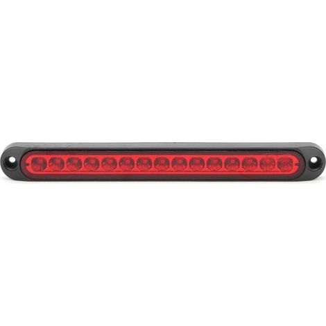 Lampe de frein à LED rouge – Feu stop pour remorque et camion – Tension 10-30V – Dimensions 250x27,5x16mm – Installation facile (1/5)