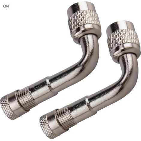 -52 adaptateurs de valve coudés à 45°, 90° et 135° pour pneus de moto, camions, voitures et motos cross. (1/5)