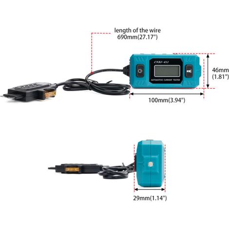 Testeur de sonde de défaut de circuit automobile (un type d'accessoire automobile de rechange) - Comprend un testeur de sonde de circuit pour un diagnostic rapide des pannes. (1/4)