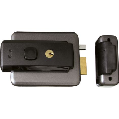 SERRATURA ELETTRICA DA APPLICARE PER FERRO ART. 52N ambidestra - E50-60-70-80  - ISEO
