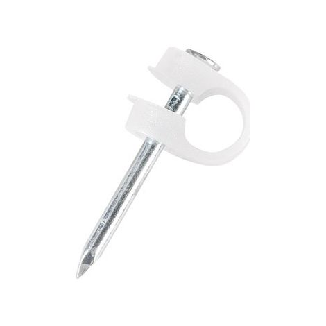 Koaxialkabelklemme 6mm GESCHLOSSENER BEUTEL 100 Stk.