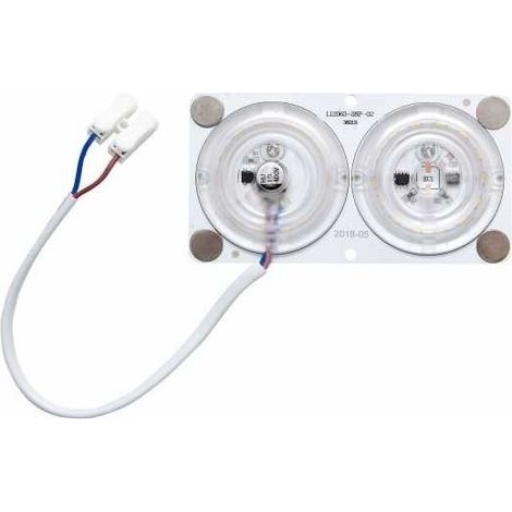 led module magnétique 24w (2x12w) 3000k white