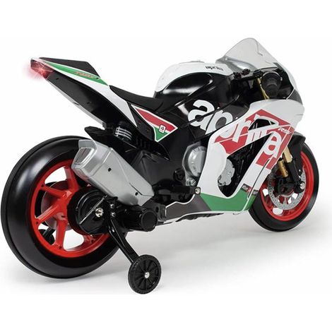 LT922 Motocicleta eléctrica Aprilia Tuono para niños 12v Producto oficial Color: Verde (1/4)