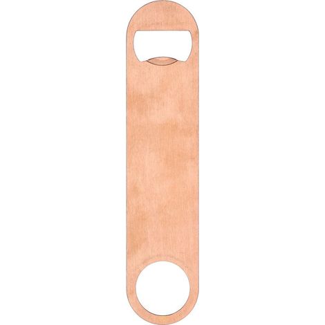 Décapsuleur en acier inoxydable renforcé pour bière, bar, barman et maison, couleur or rose (1/5)