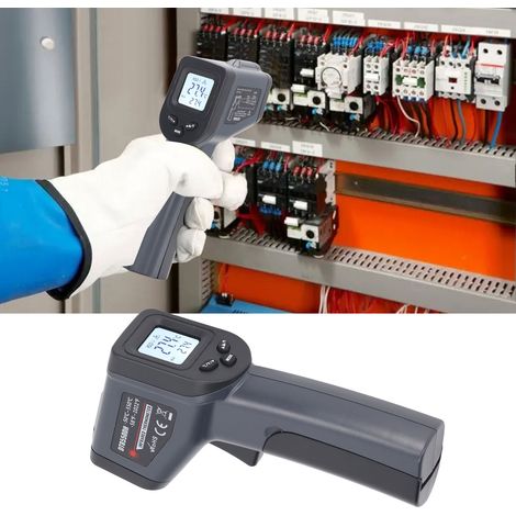 Détecteur de température portable DT8550DH, thermomètre industriel (1/5)