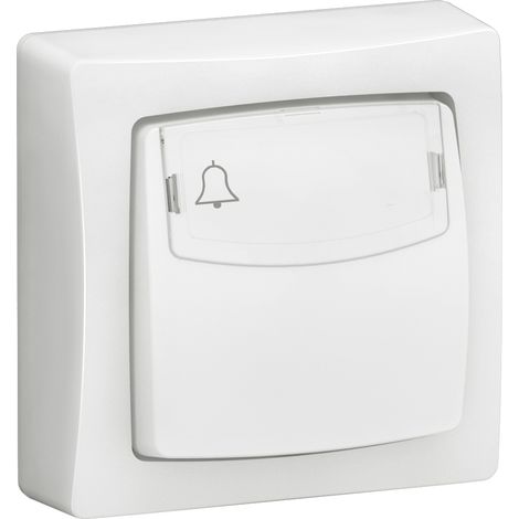 POUSSOIR PORTE ÉTIQUETTE 6A POUR APPAREILLAGE SAILLIE COMPLET 250 V AVEC BORNE AUTOMATIQUE - LEGRAND - 086009L