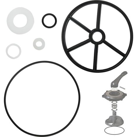 6 Pièces Joint Pompe Piscine Kit de Réparation de Joints D'araignée Joint Vanne 6 Voies Piscine Haute Étanchéité Solide et Résistant au Vieillissement Kit Réparation Piscine pour Compatibilité (1/5)