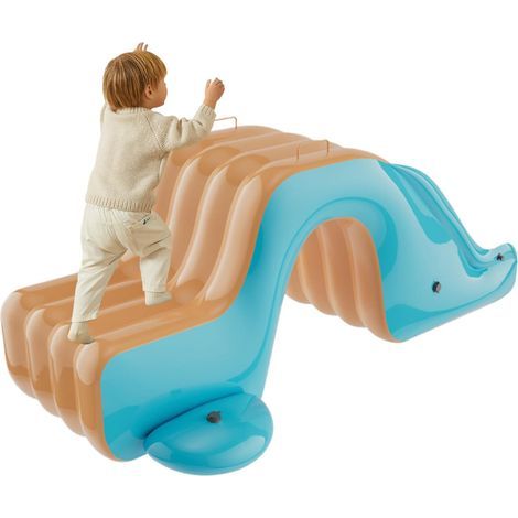 Toboggans Gonflables pour Piscine,Glissade Gonflable Sol - Jeu Aquatique Ludique Enfant pour Parc Plage Cour Arrière Pelouse Extérieur (1/4)