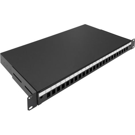 CASSETTO OTTICO 19" 24 PORTE SC/LC 1U GEWISS GW38612