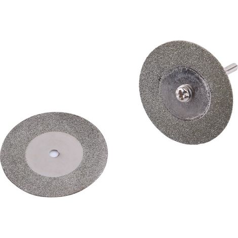 Lot 10 lames scie circulaire diamant 35mm – mini – + 2 mandrins – meuleuse disque coupe