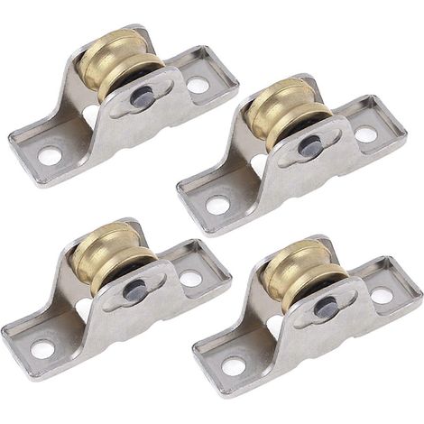 4 einzelne Rollen, 1,6 cm Durchmesser, für Türen und Fenster, silber und gold (1/3)