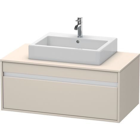 Duravit Ketho lavabo sobre encimera, suspendido, 1000x426x550 mm,