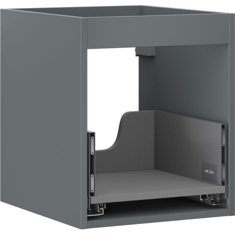 Mexen Box-A Schrankkörper für Waschtisch 40 cm, 1 Schublade, matt Graphit - 91AX0-0400-470-1-66 (1/4)
