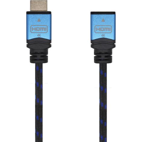 Cable HDMI Aisens A120-0454 Negro Negro/Azul 3 m (1/4)