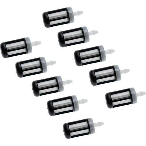 vhbw 10x Kraftstofffilter kompatibel mit Stihl SH 85 C, SH 86, MS 192 TC, SH 85, SH 55, SH 55 C, SH 56, SH 56 C Gartengeräte z.B. Motorsäge Motorsense (1/4)