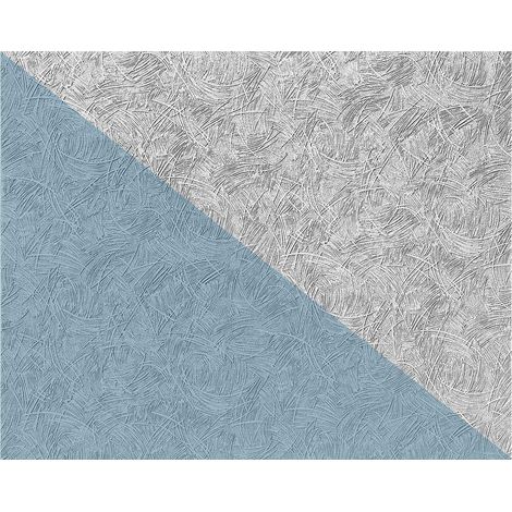 Papier peint non-tissé blanc à peindre EDEM 80308BR60 à relief aspect de crépi 26,50 m2 (1/5)