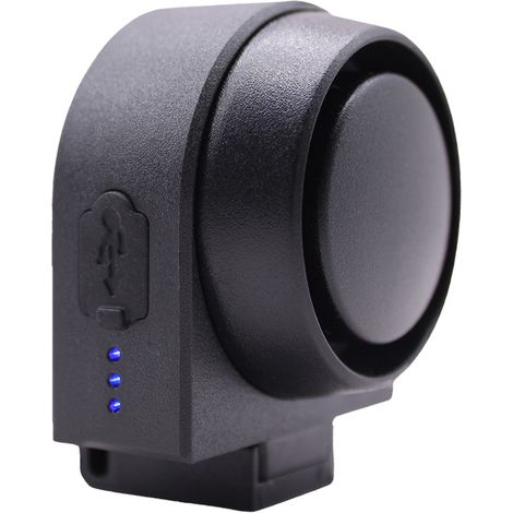 Allarme per bicicletta con telecomando wireless: 115 dB, super potente, vibrazione, sensore di movimento, sirena, antifurto, allarme per moto, impermeabile