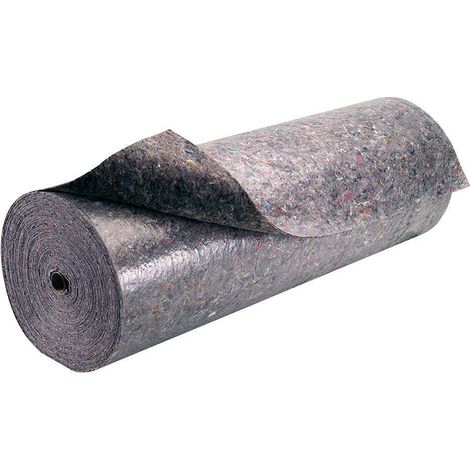 Mehrzweck-Filzrolle 1 x 25 m. Verstärkt/wasserdicht (1/2)