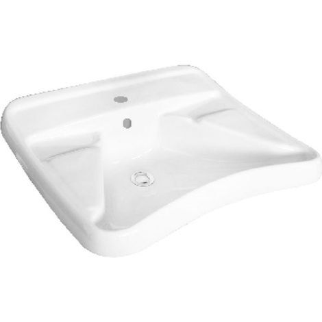 LAVABO DISABILI Bianco -cm L67 x P59 x H23,5
