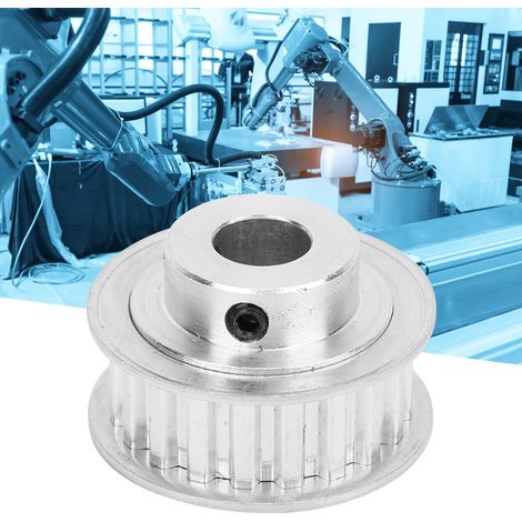 Roue synchrone en alliage d'aluminium type XL 20 dents, fournitures pour l'automatisation industrielle, 20 dents, 6 mm, type XL (1/5)