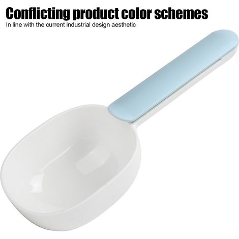Pelle À Nourriture Pour Chien Et Chat - Abs Épais Avec Pince De Fermeture - Contrôle Des Portions - 1 Pièce (1/5)