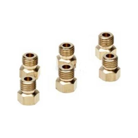Kit injecteurs gaz butane pour plaque de cuisson – Métal – Compatible avec modèles CANDY 49012642, CBCM6X543, CGG5601SBW (1/2)